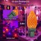 2 Pack100 LED Purple and Orange C9 Halloween String Lights - 98FT